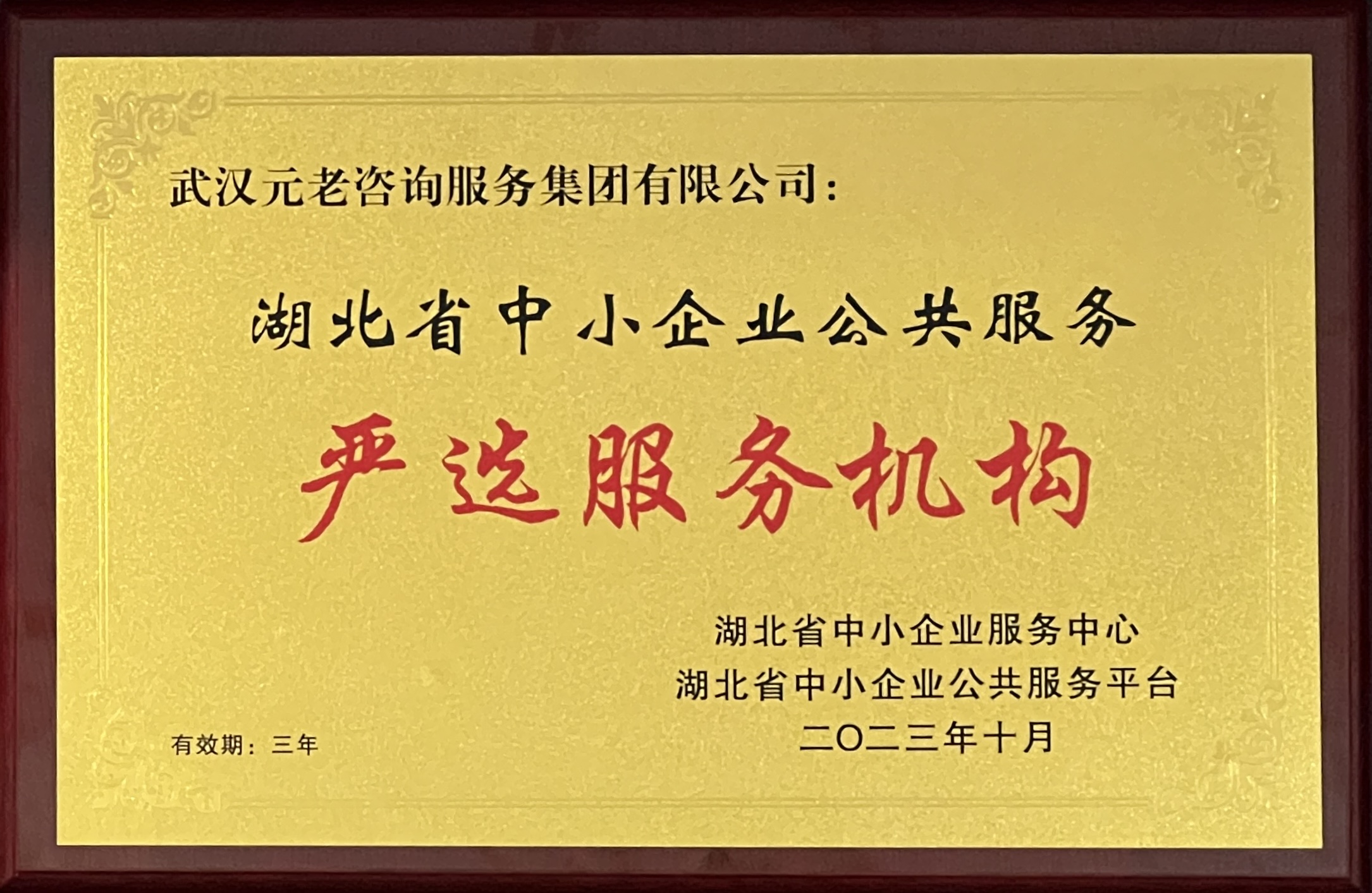 湖北省中小企業(yè)公共服務(wù)嚴選服務(wù)機構(gòu)